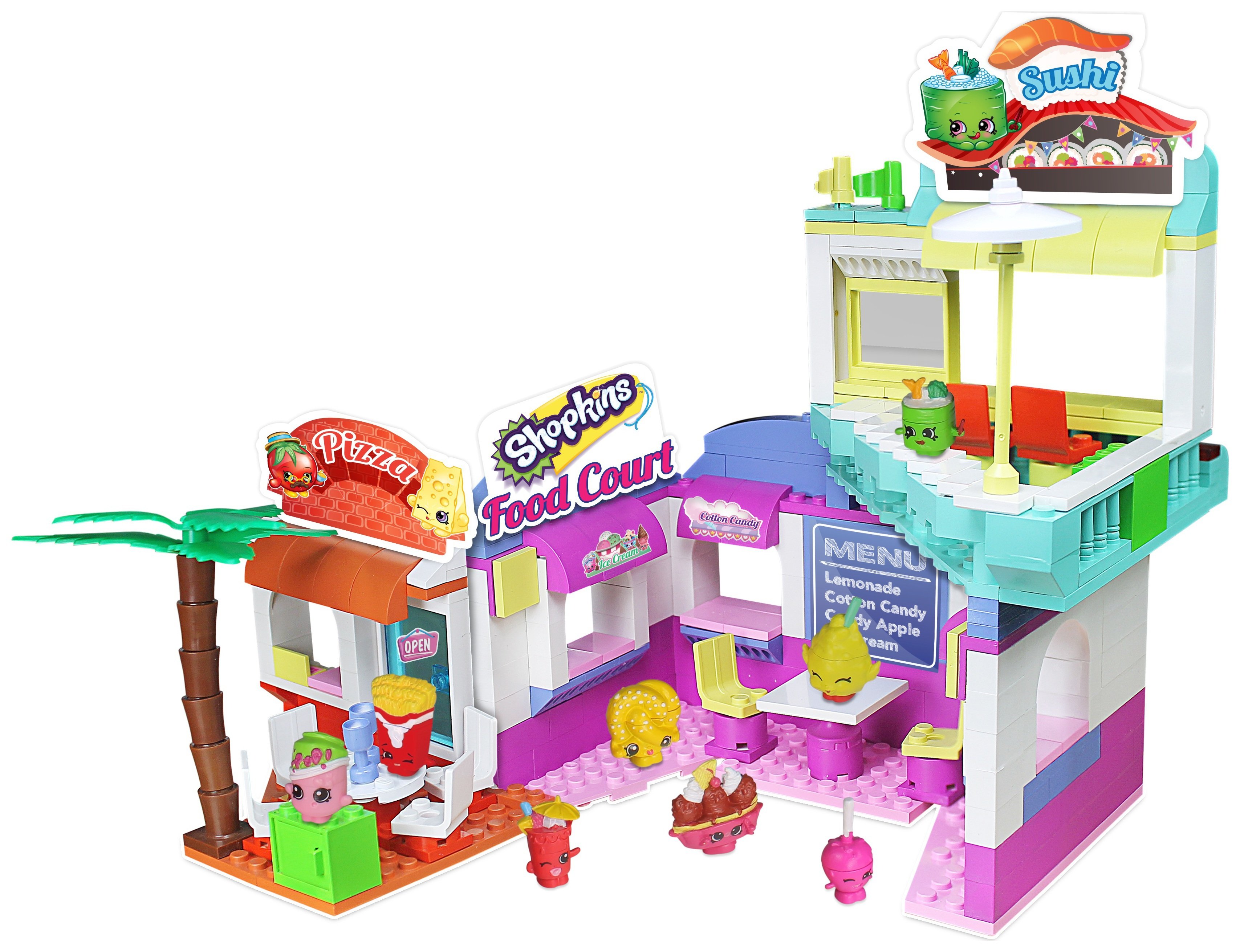 Shopkins Kinstructions Food Court. review