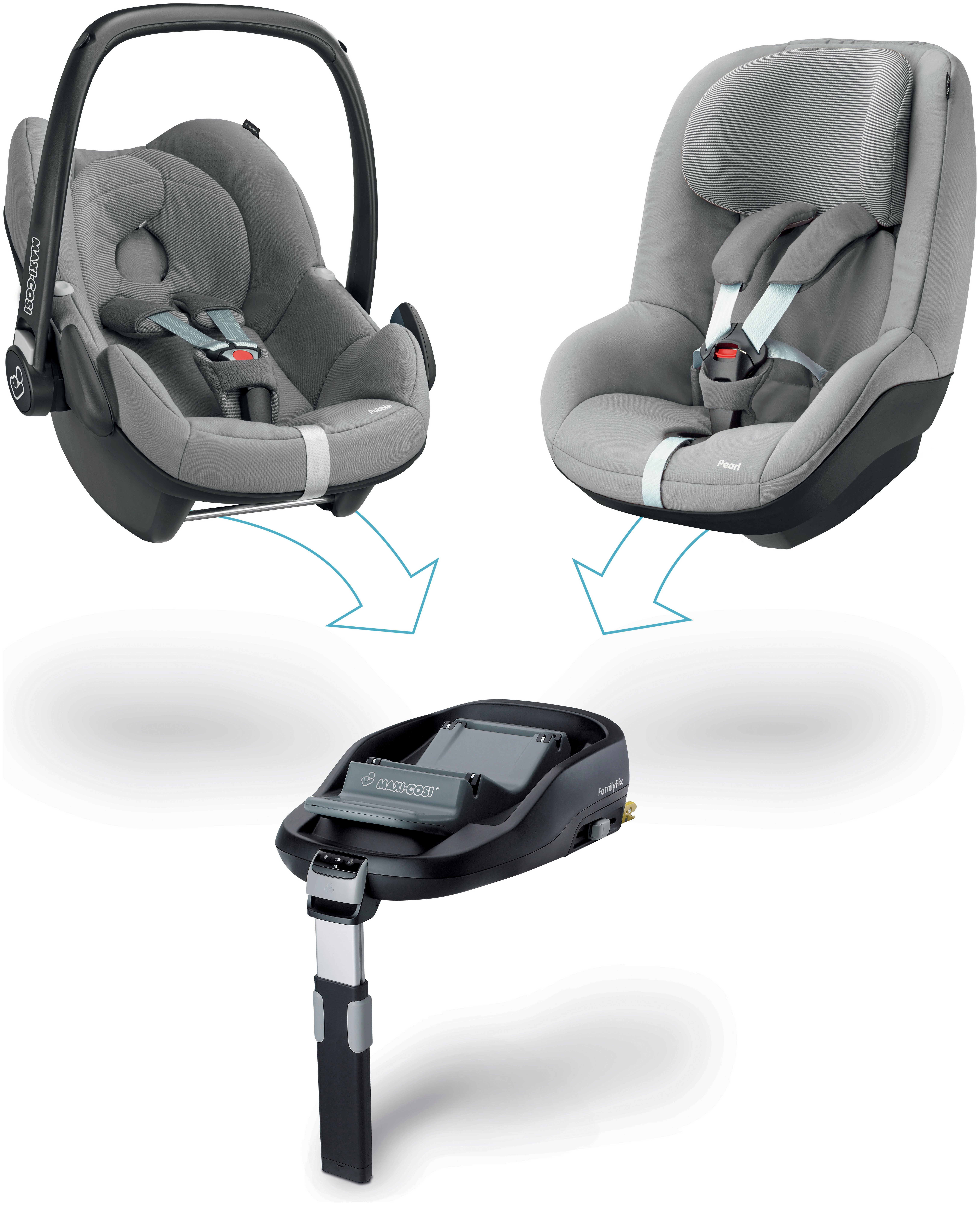 Maxi-Cosi Pebble Group 0+ Car Seat - Concrete Grey. Reviews