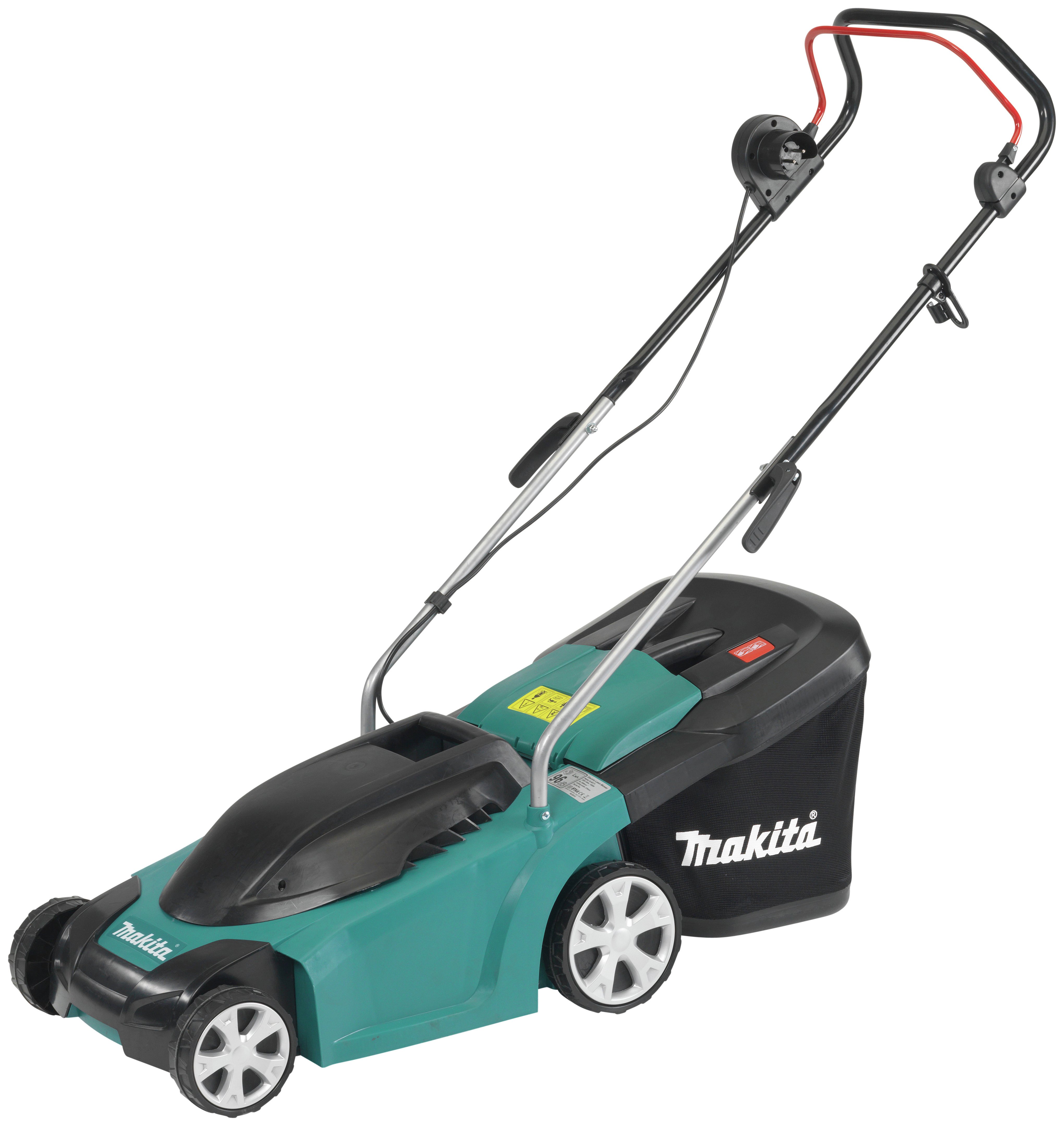 Makita Elm3711X 37cm Corded Rotary Lawnmower - 1300W