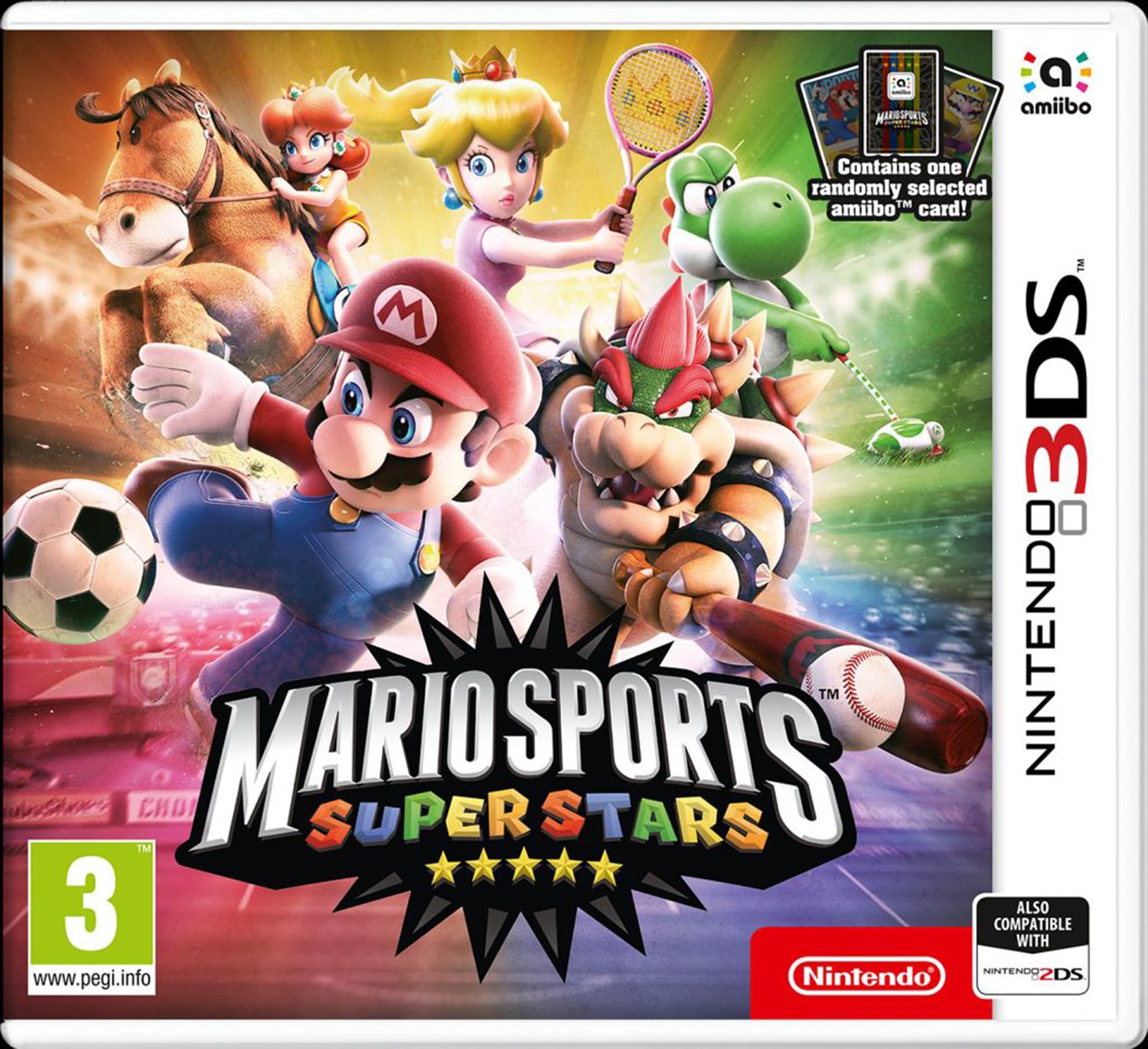 Mario Sports Superstars 3DS Game & amiibo card