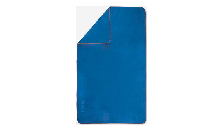 Decathlon Microfibre Pool Towel Size XL 110 x 175 cm Blue