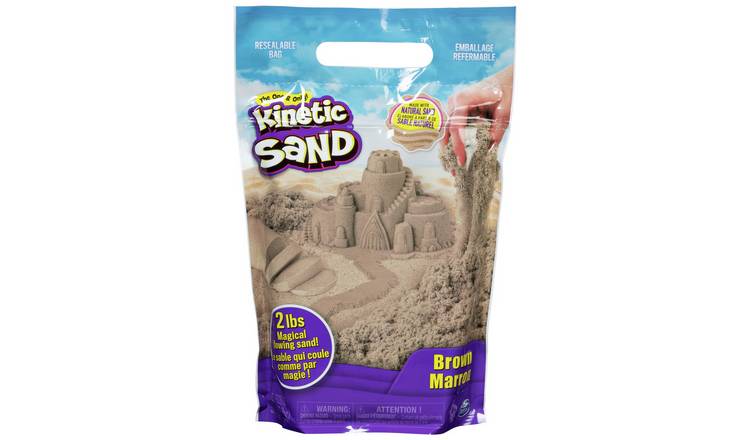 Buy Kinetic Sand Brown 907g Bag 2 for 20 pounds on Toys Argos