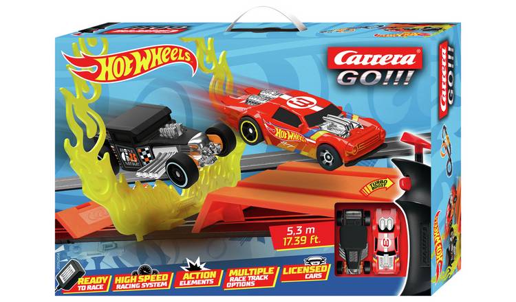 Carrera Hot Wheels Slots Toy Car Racing Track Set