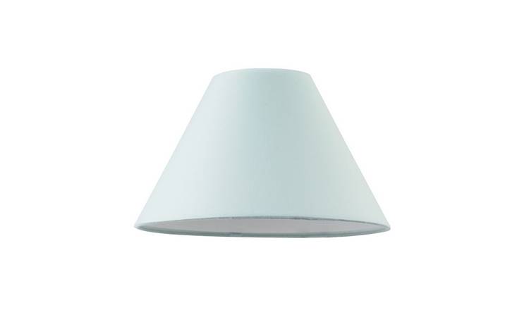 Happy Homewares Duck Egg Cotton Coolie Lampshade - 25cm