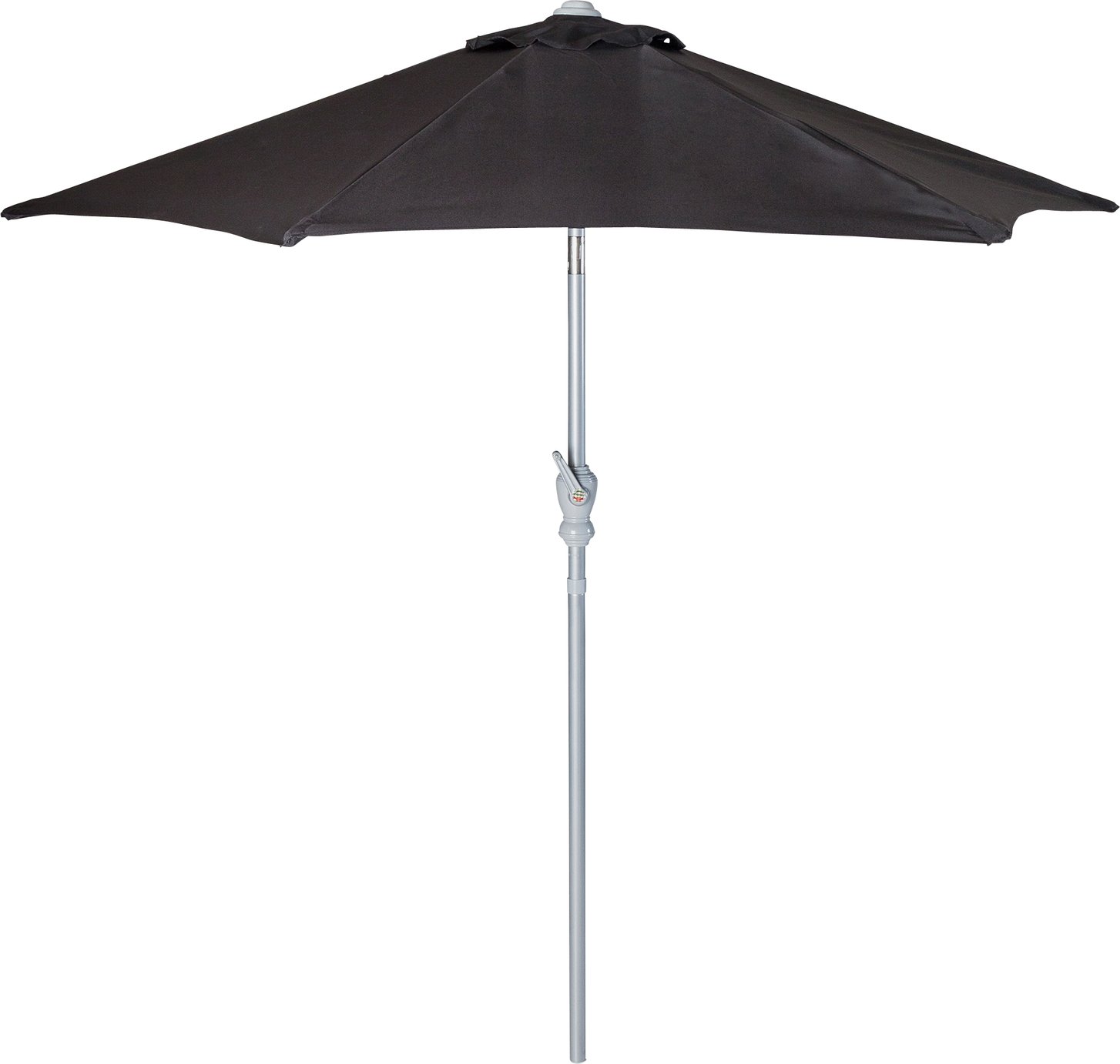 Argos Home 2.1m Tilting Garden Parasol - Black