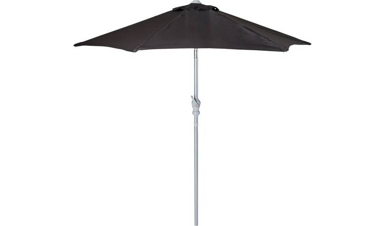 Buy Argos Home 2.1m Tilting Garden Parasol Black Garden