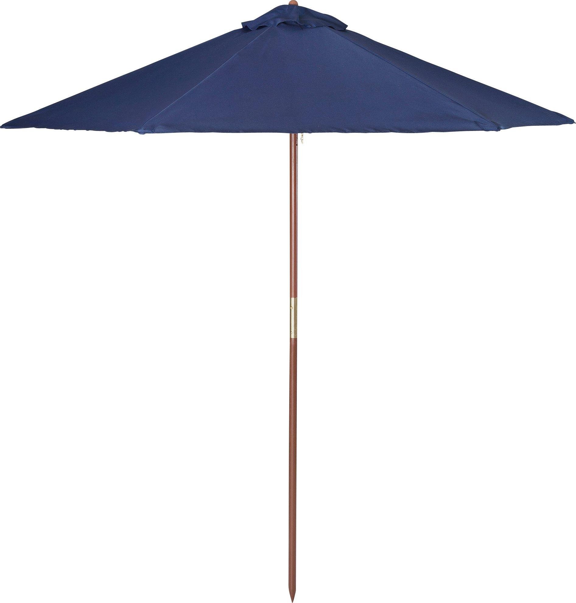 Argos Home 2m Water Repellent Garden Parasol - Blue