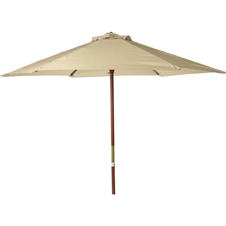 Habitat 2m Water Repellent Garden Parasol - Cream 0