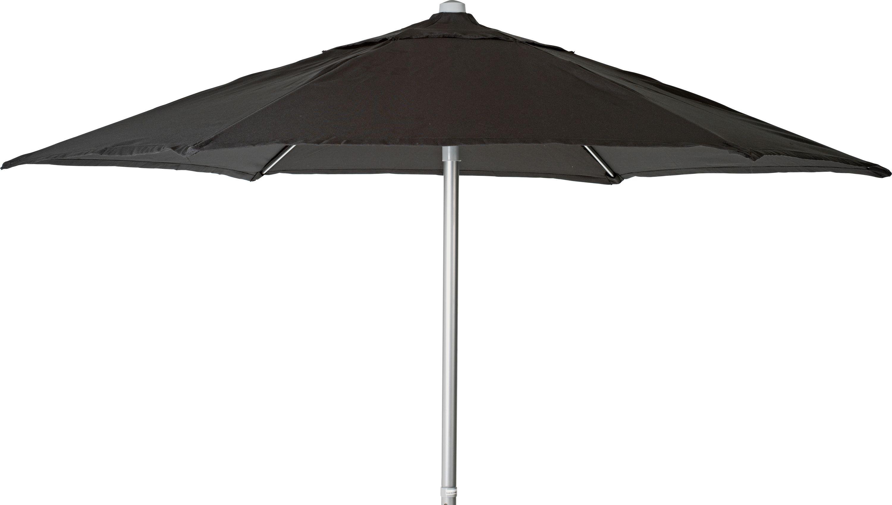 Argos Home 2m Water Repellent Garden Parasol - Black