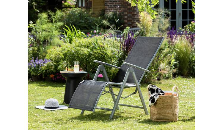 Garden reclining hot sale loungers