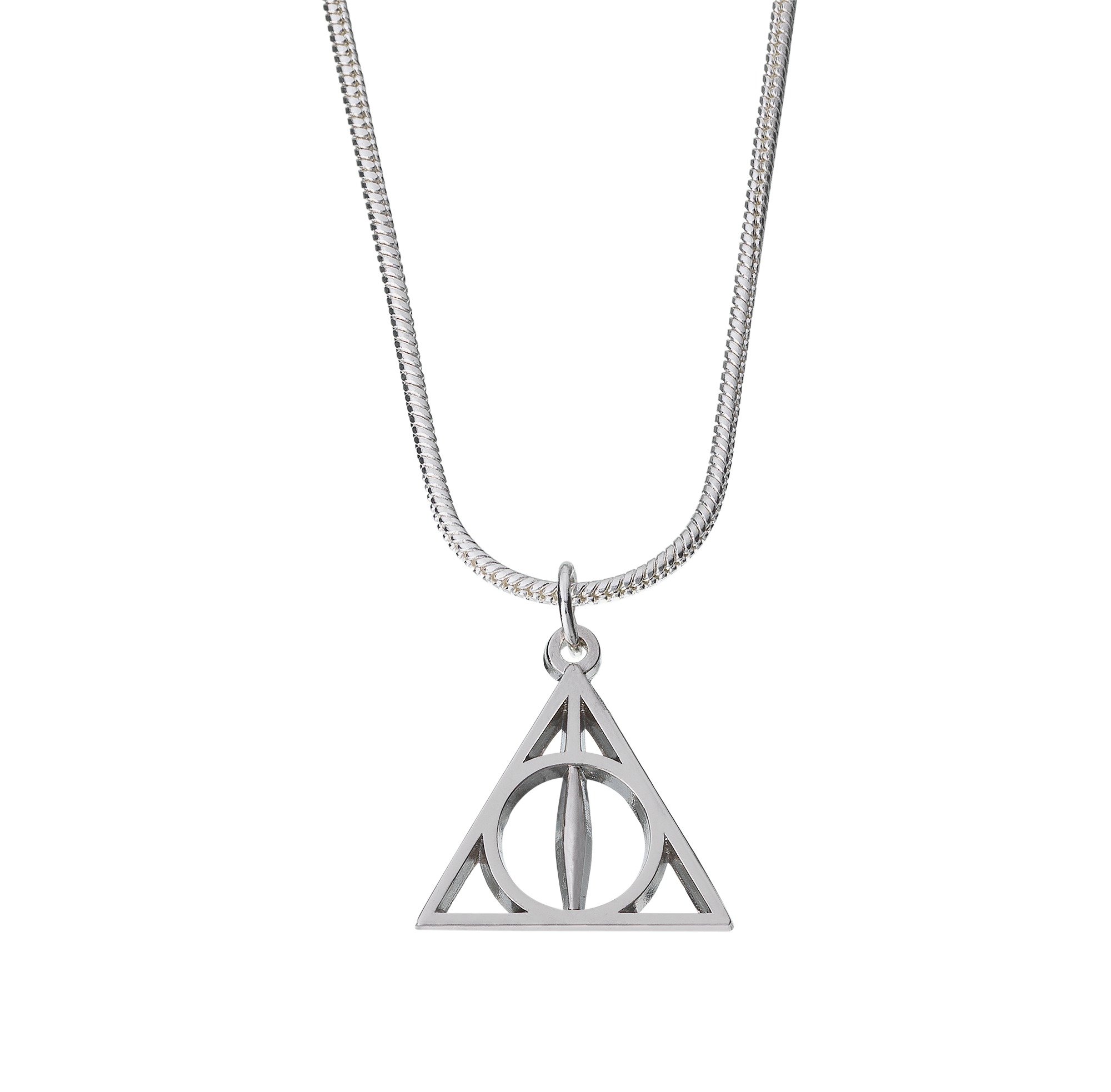 Harry Potter Silver Colour Deathly Hallows Pendant Necklace Review