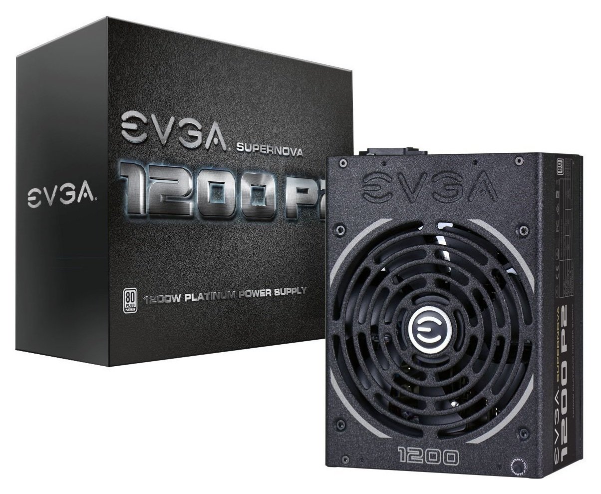 EVGA Supernova P2 Platinum 1200W Power Supply Unit.