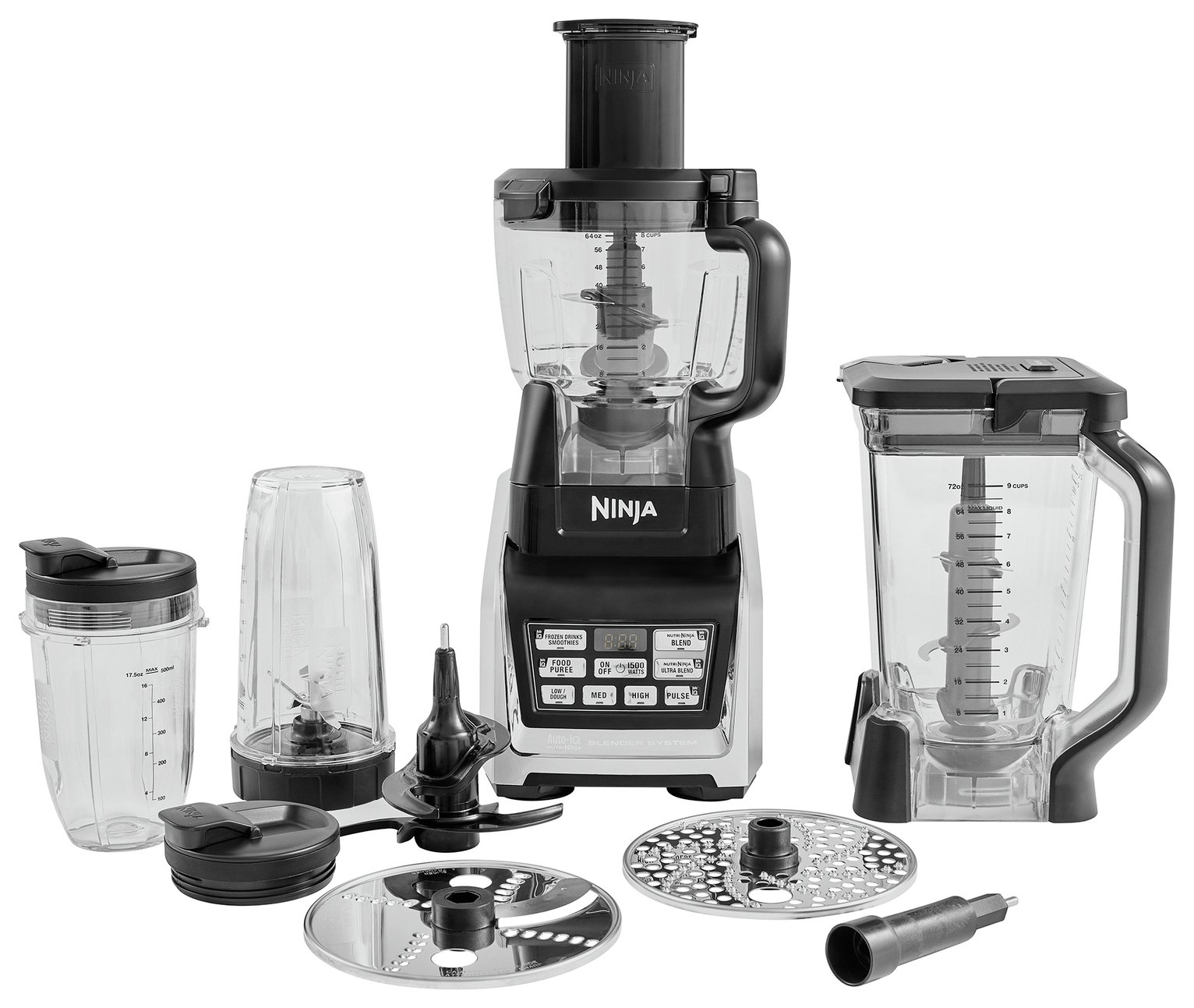 Ninja 11 Piece Kitchen System with Nutri Ninja - Black