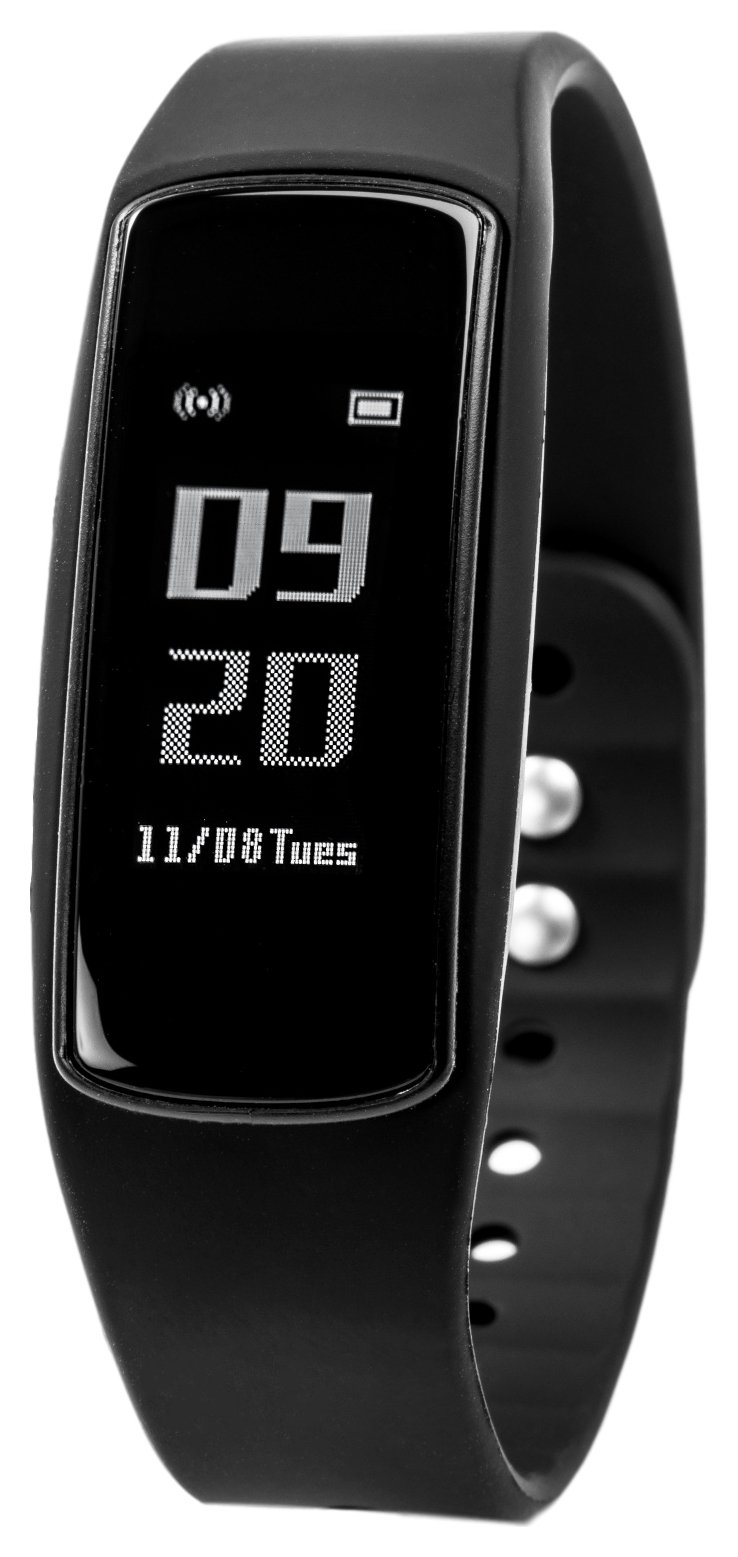 Nuband Flash Heart Rate Activity & Sleep Tracker - Black