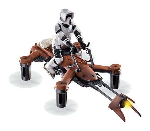 Collectors Edition Star Wars 74-Z SPEEDER BIKE Battle Quad