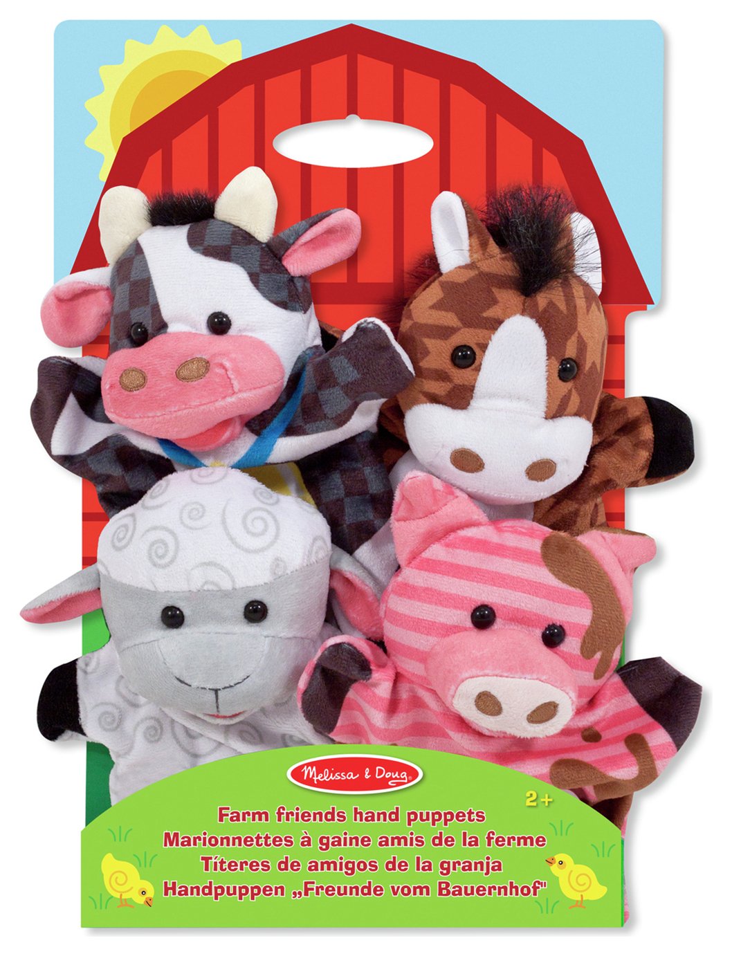 Melissa & doug Farm Hands Animal Puppets review