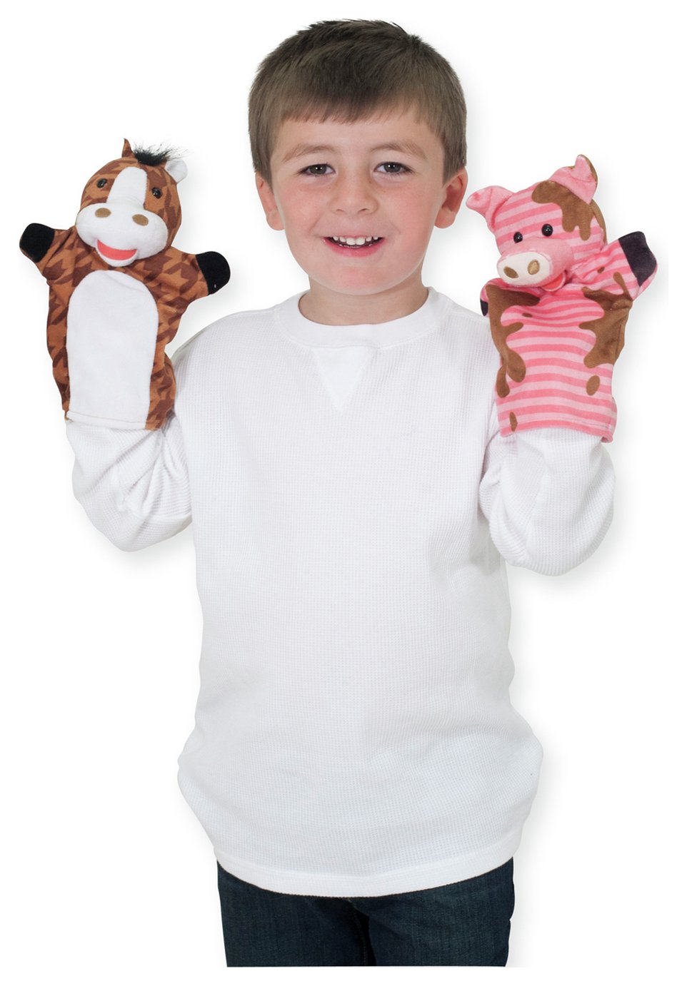 Melissa & doug Farm Hands Animal Puppets Reviews