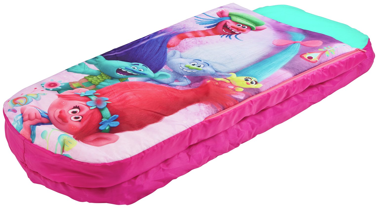 Trolls Junior ReadyBed Air Bed and Sleeping Bag