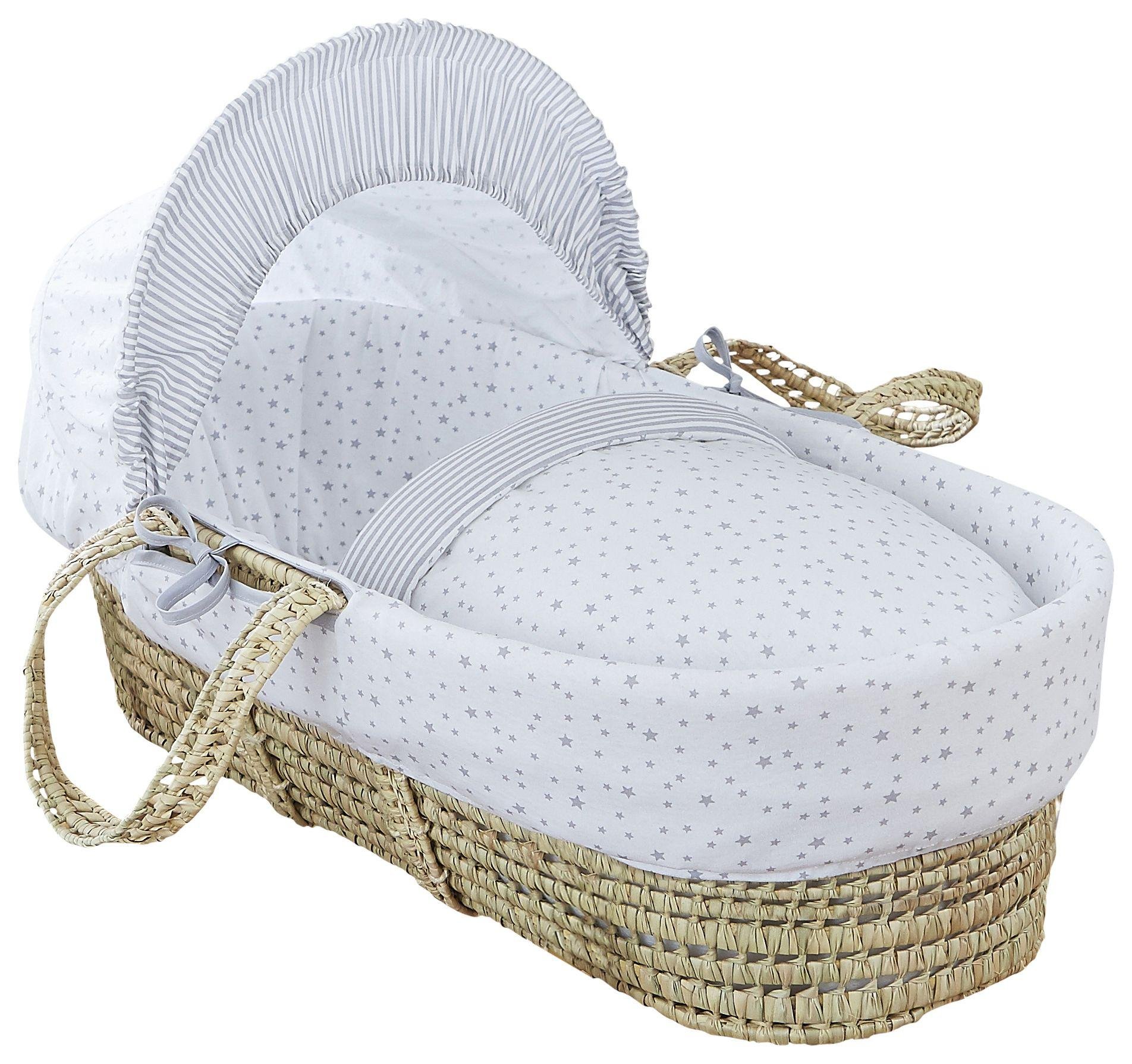 Clair De Lune Stars & Stripes Palm Moses Basket Reviews