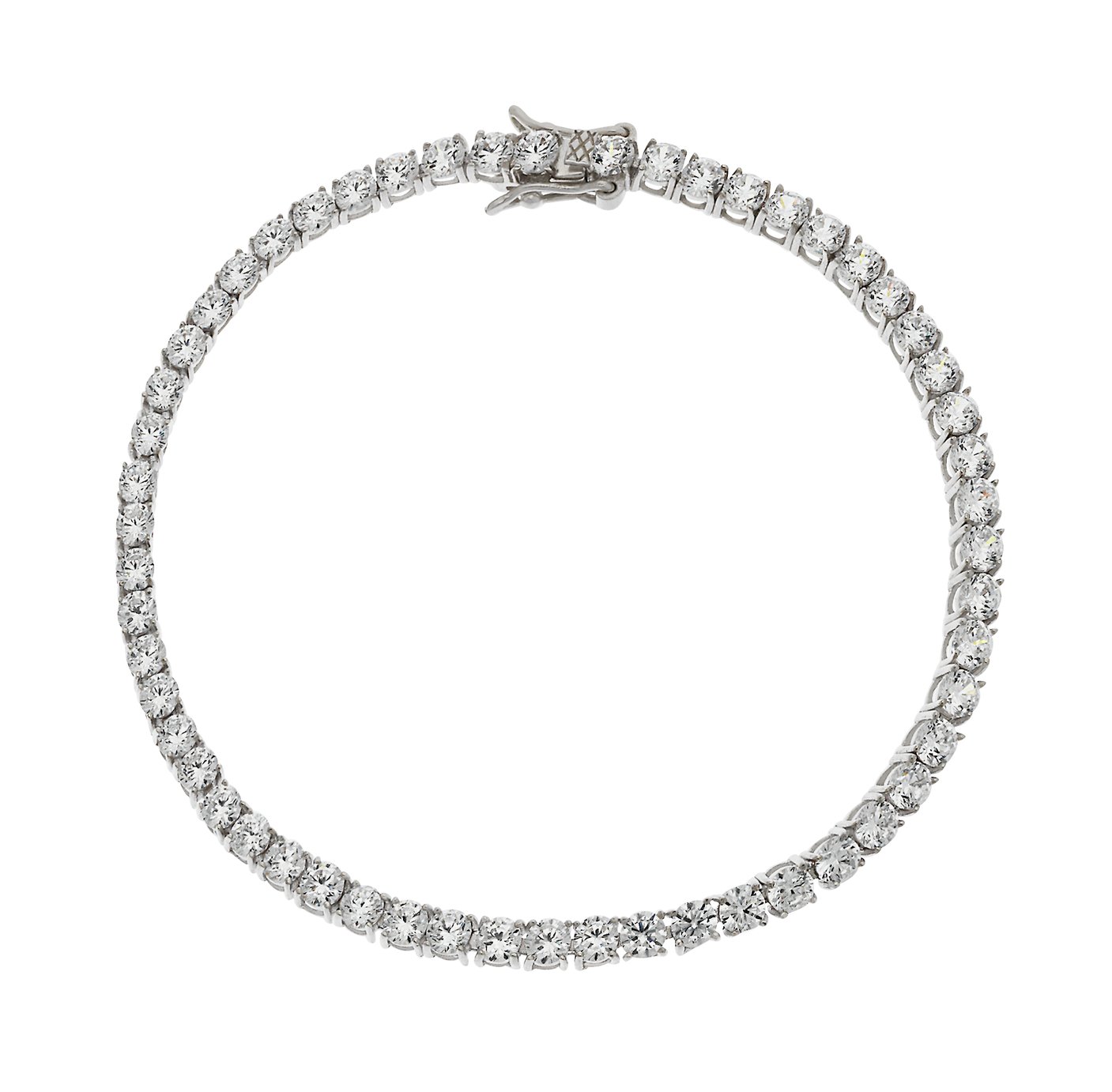 Revere Sterling Silver Cubic Zirconia Tennis Bracelet Review