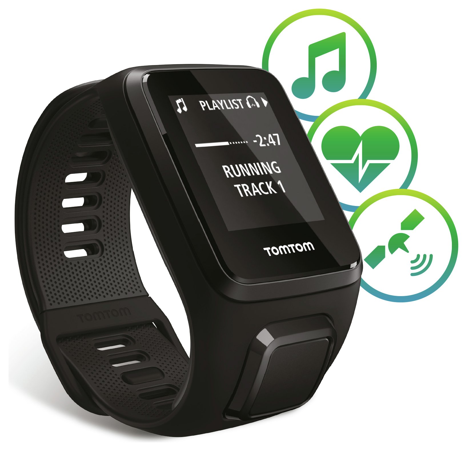 TomTom Spark 3 GPS Fitness Watch+ HR + Music