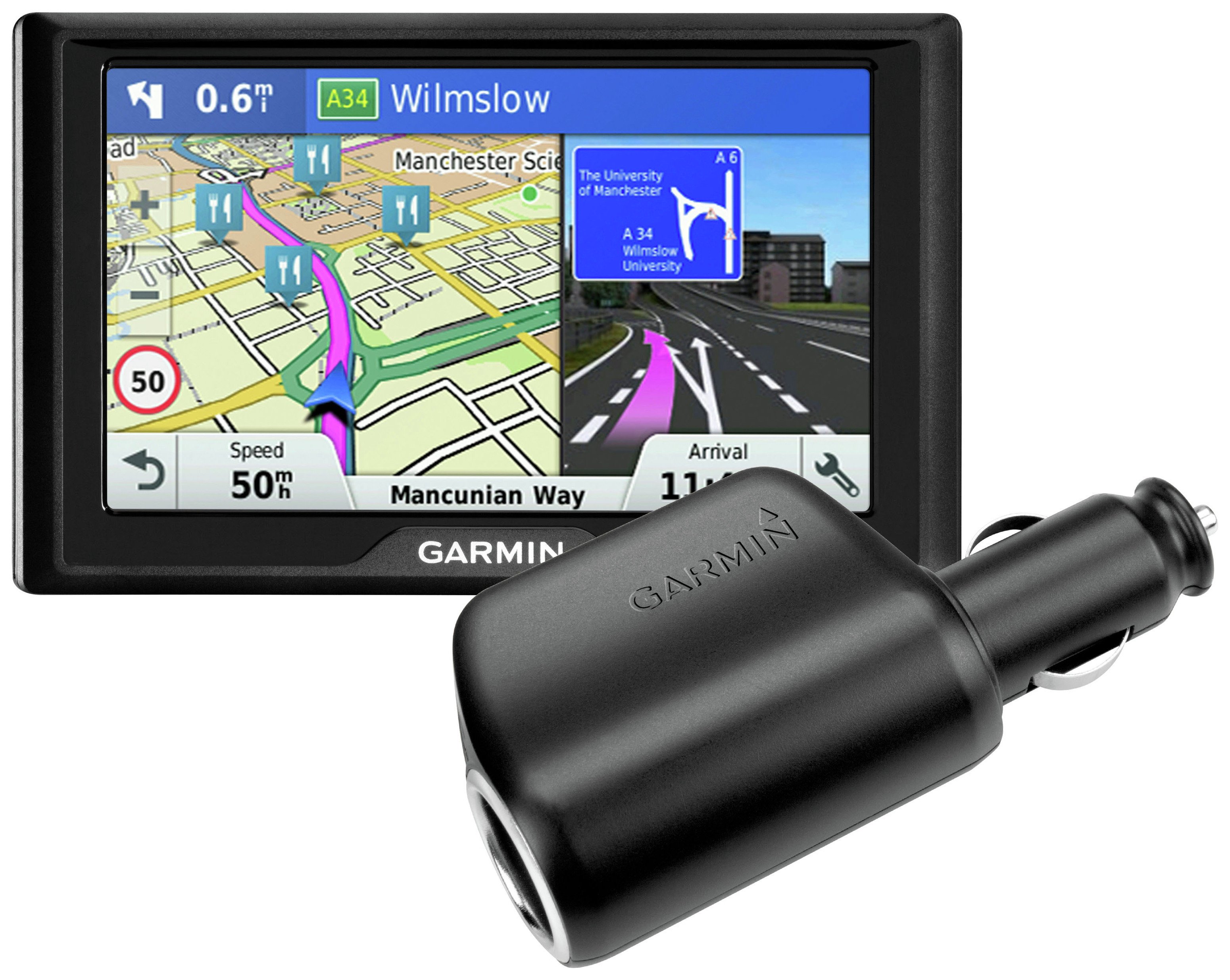 Garmin Sat Nav Drive 40LM 43 Inch UK Lifetime Maps & Charger Review
