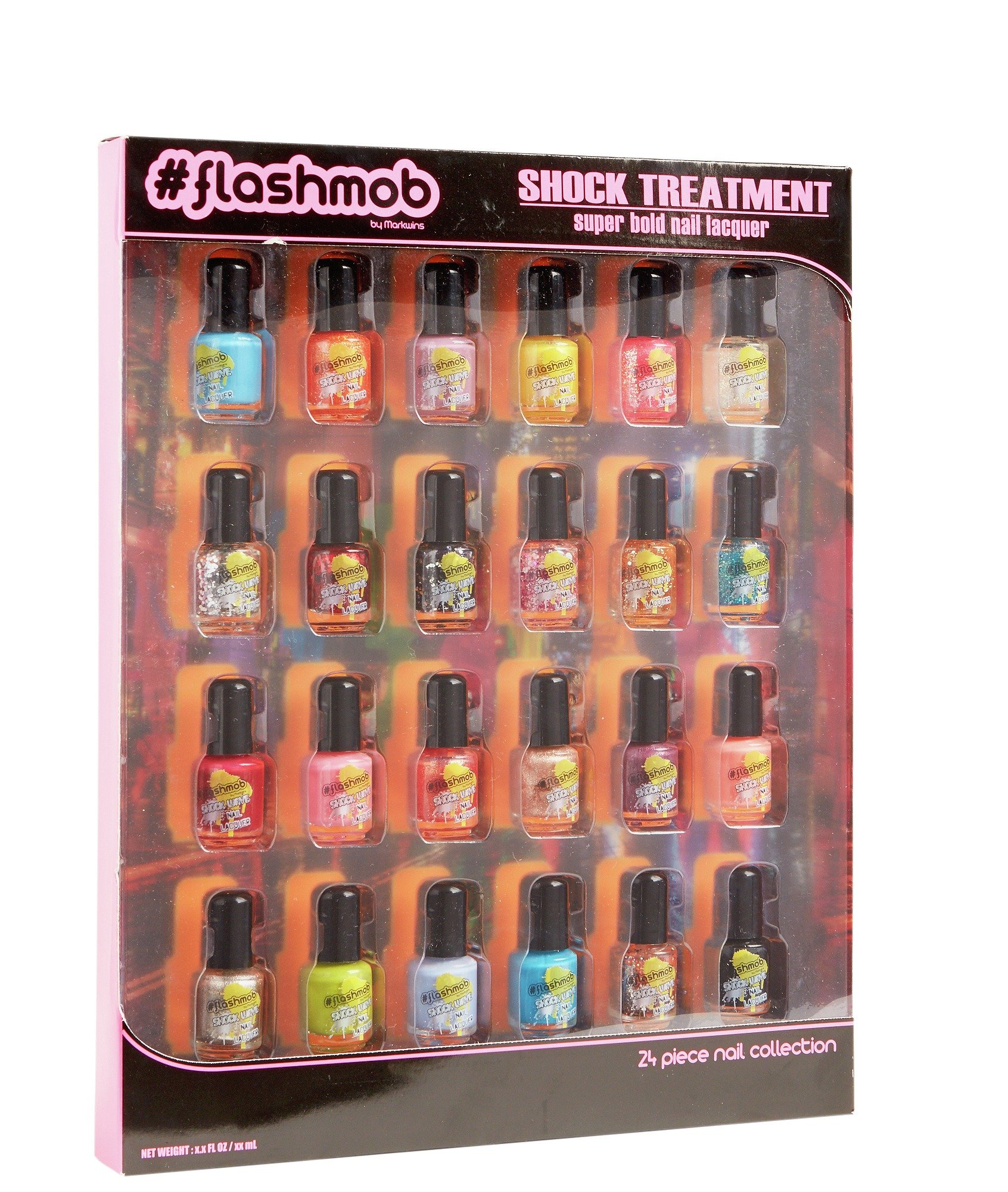 Flashmob Electrifying Colours Nail Varnish Set