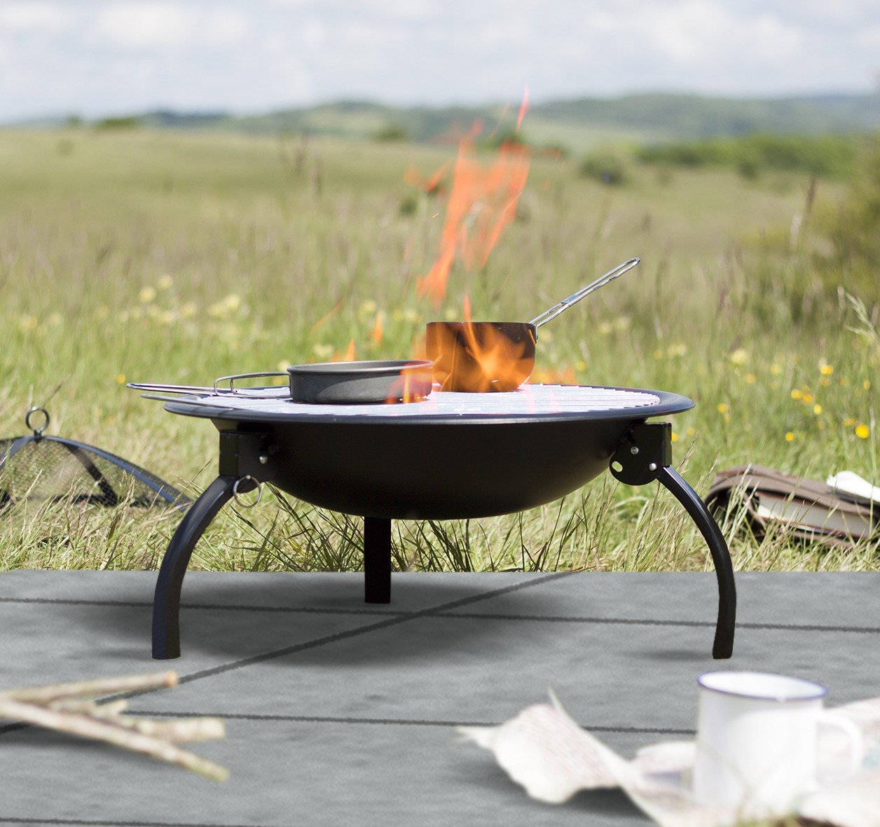 La Hacienda Camping Firepit at Argos