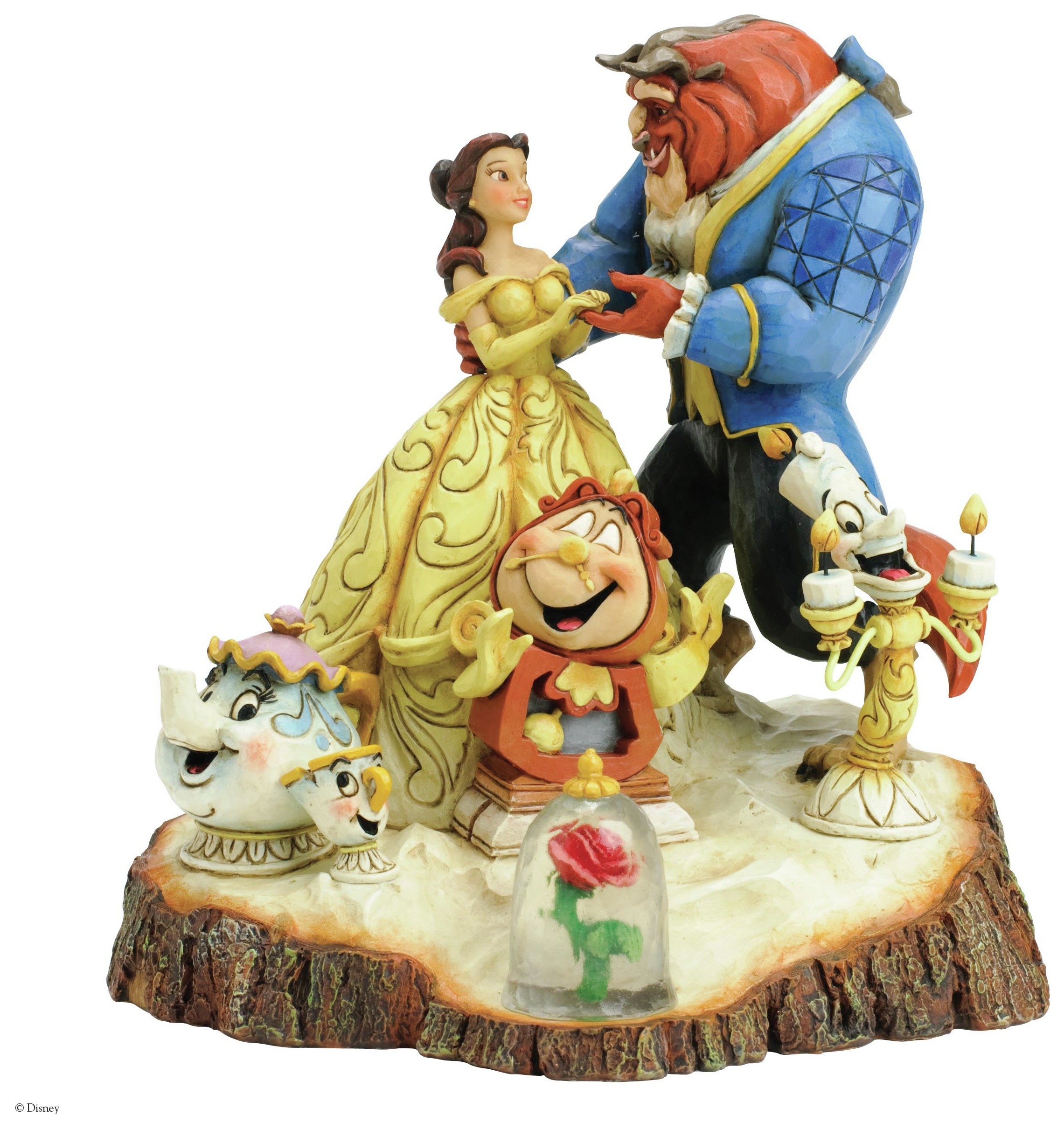 Disney Traditions Tale as old as Time Figurine.