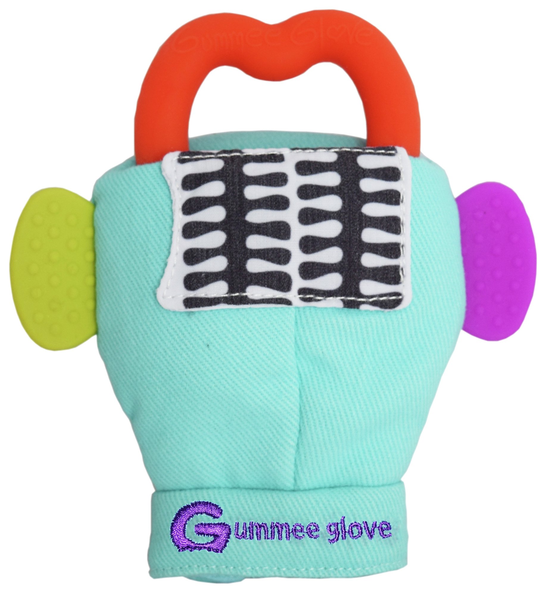 Gummee Glove Teething Mitten - Turquoise