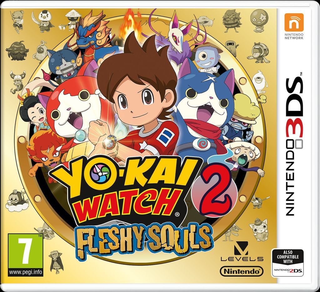 Yo-kai Watch 2 Fleshy Souls 3DS Game