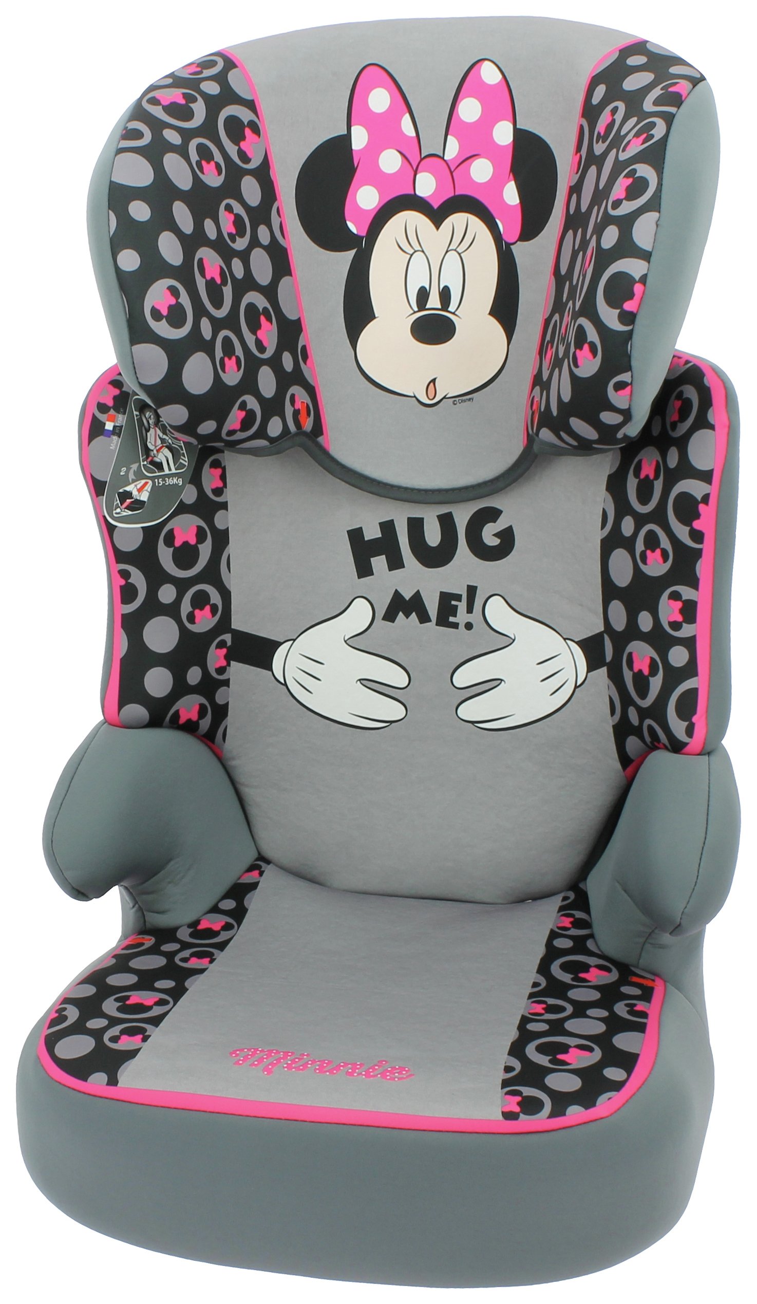 Disney Minnie Mouse Group 2/3 Booster Car Seat Review