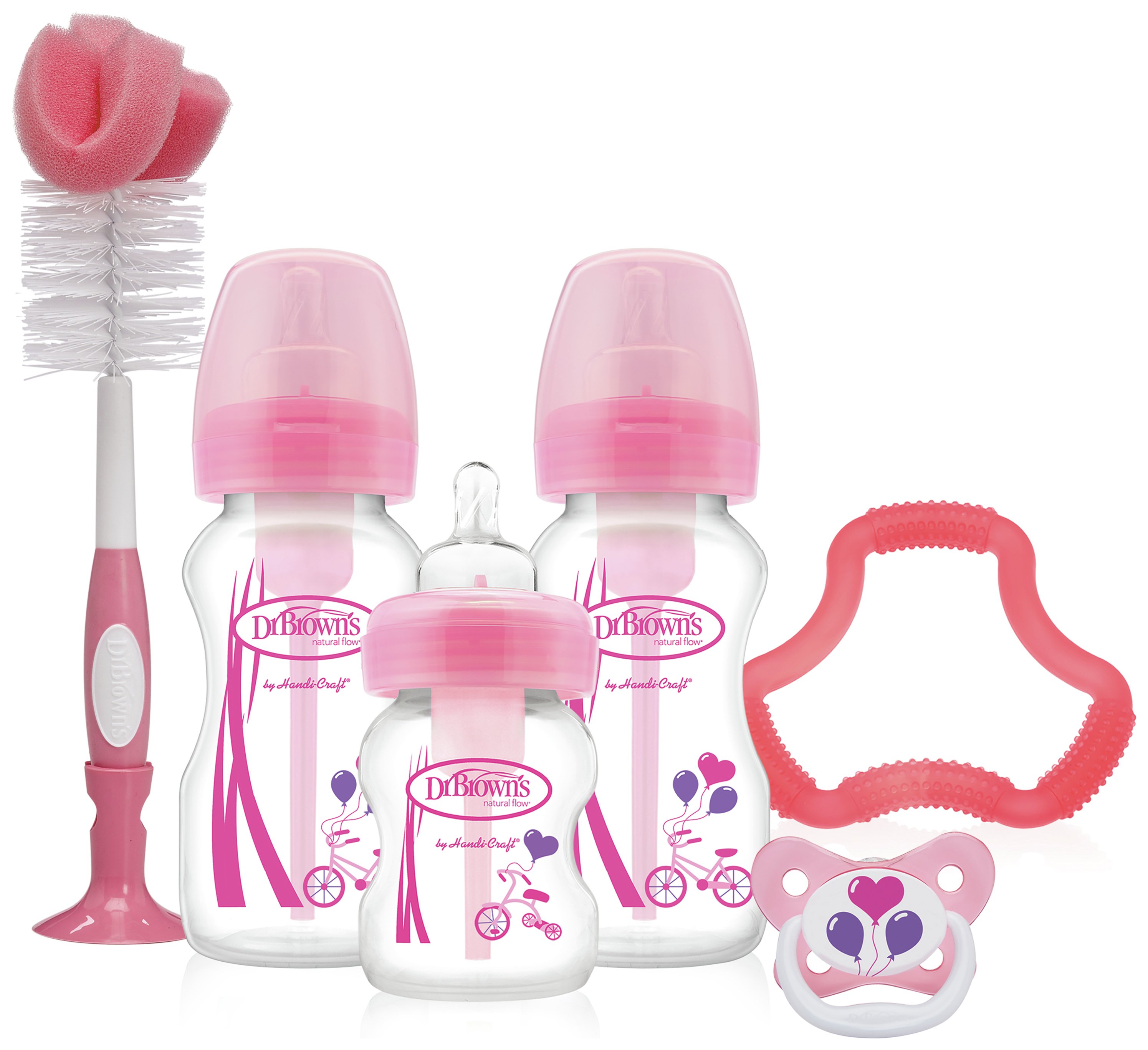 Dr Brown's Options Pink Giftset