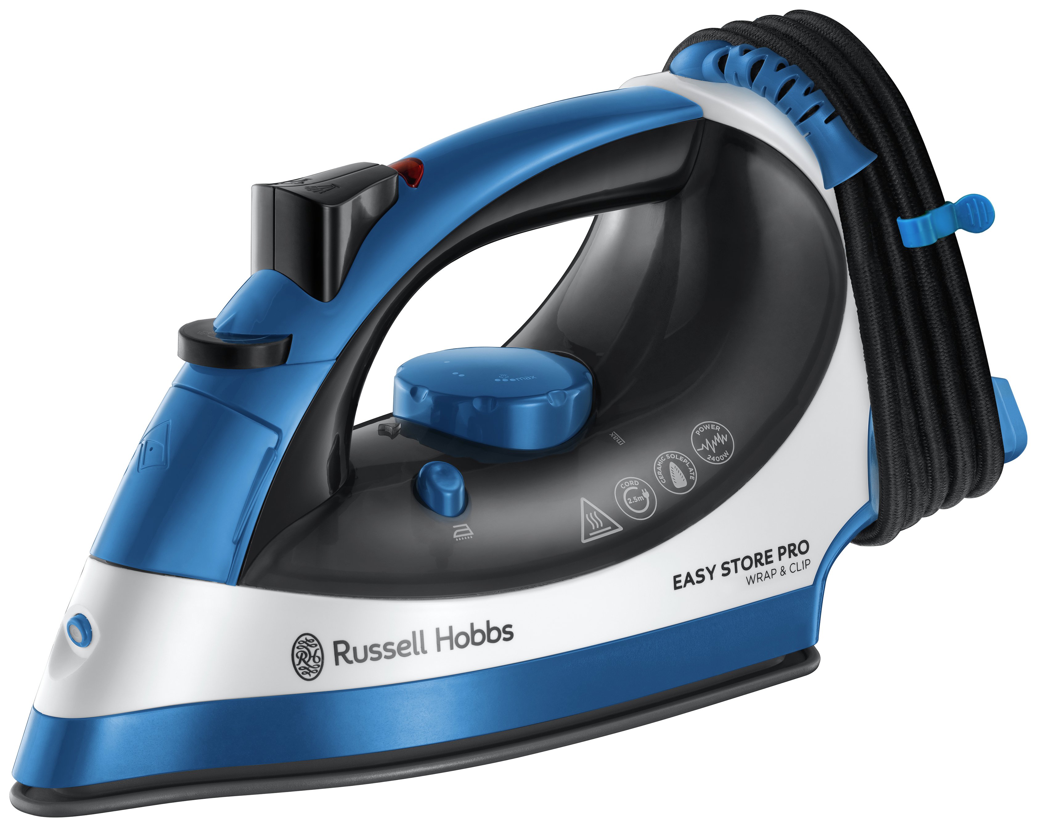 Russell Hobbs Wrap and Clip Easy Store Steam Iron 23770