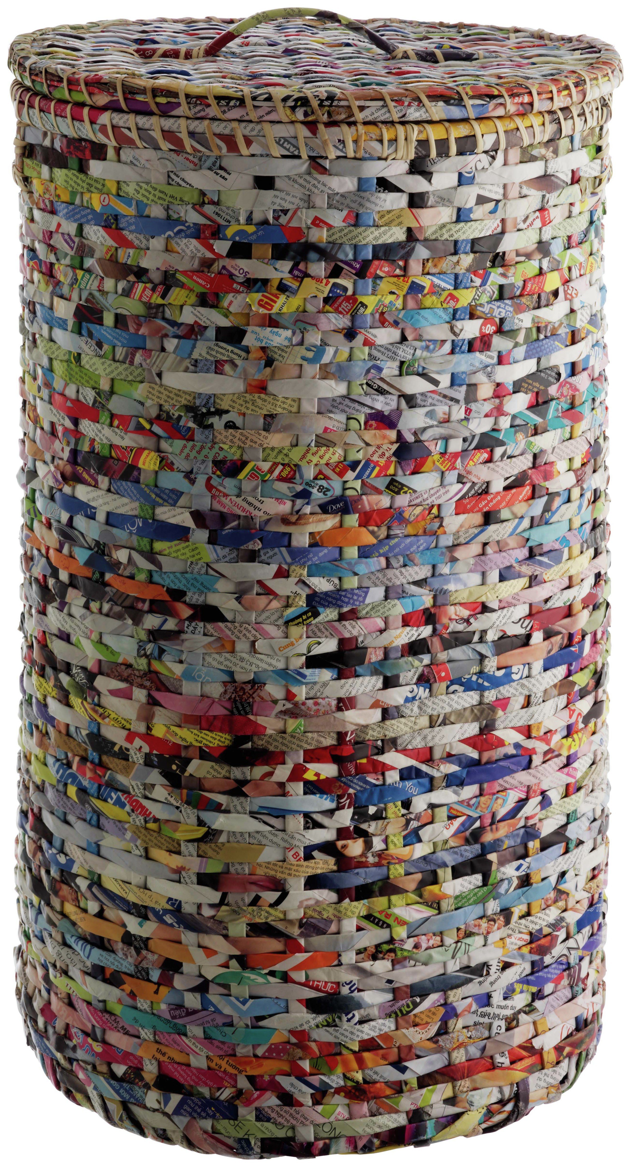 Habitat Cohen Recycled Magazine Laundry Basket