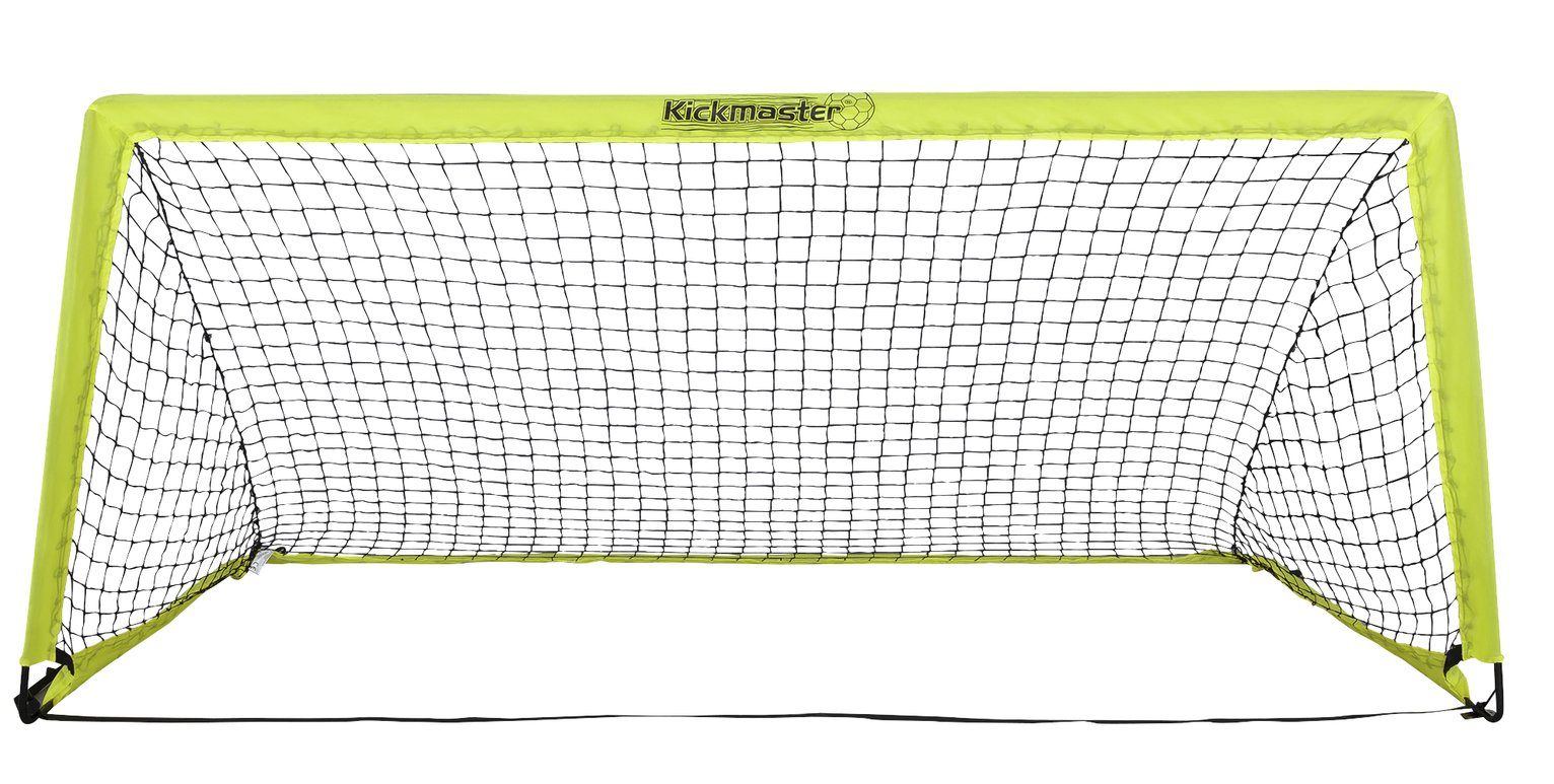 Kickmaster 6.5 x 3ft Quick Assembly Foldable Football Goal Review