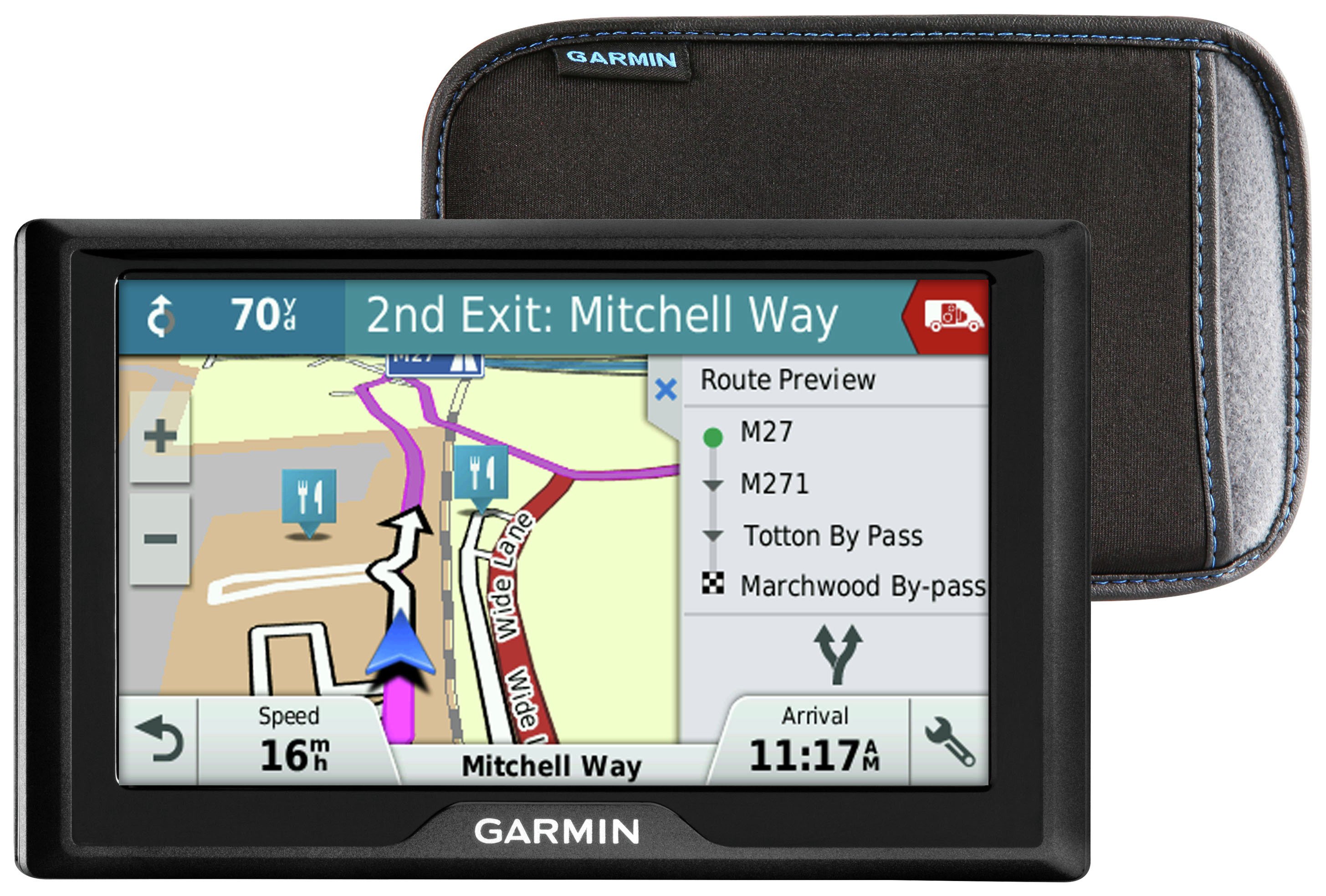 Garmin Drive 50LM 5 Inch Europe Lifetime Maps & Case