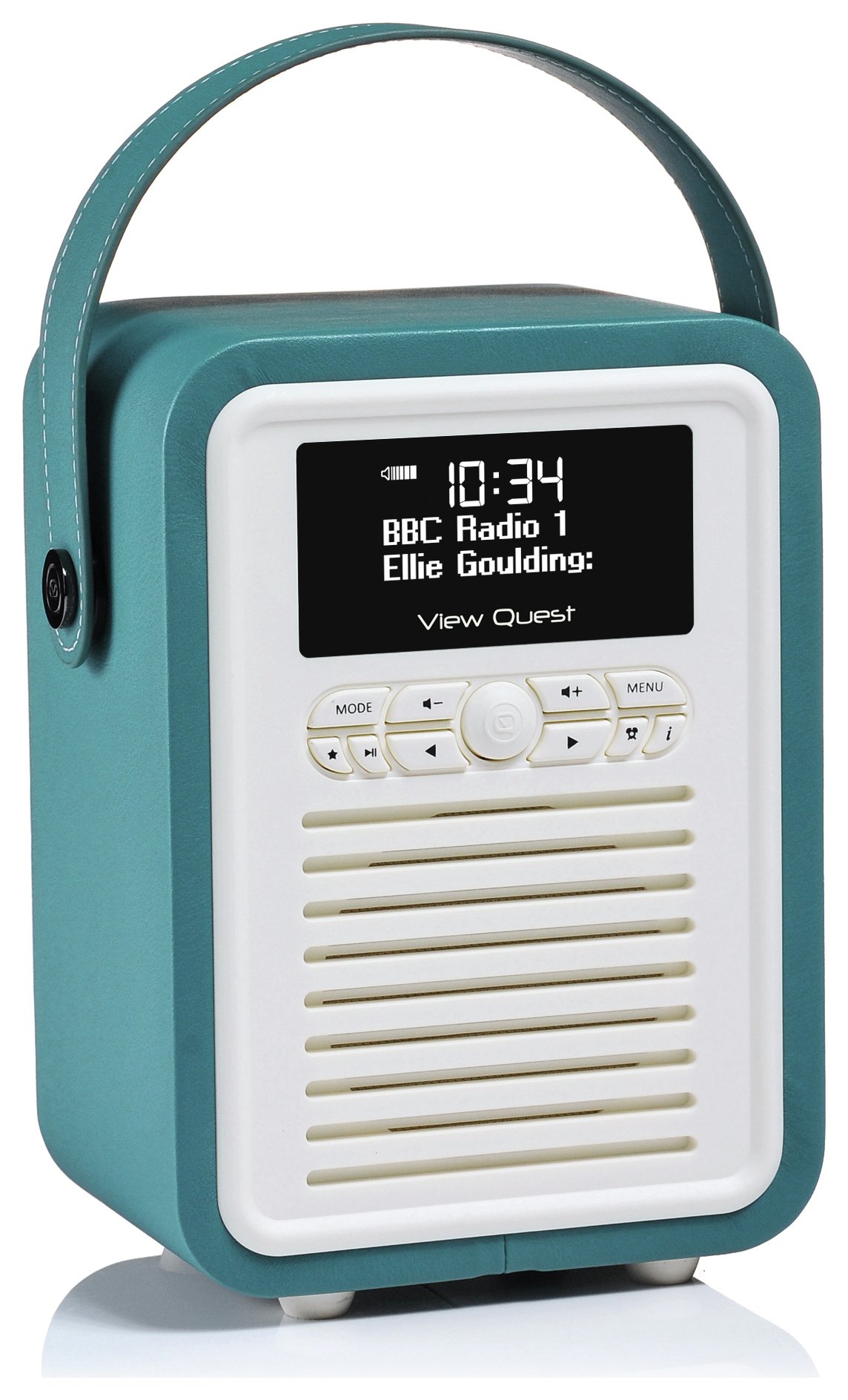 VQ Retro Mini DAB Radio - Teal. Review