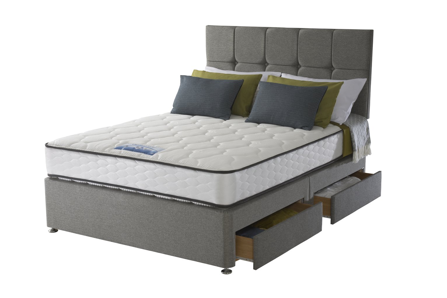 Sealy 1400 Pocket Microquilt 4 Drawer Superking Divan Review