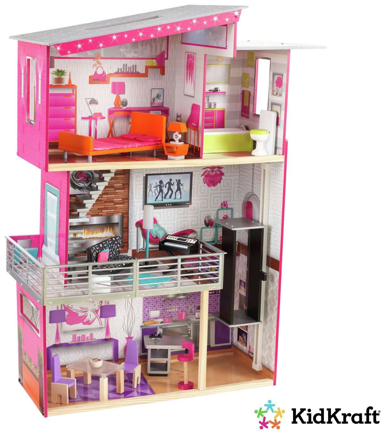 Argos kidkraft on sale dolls house