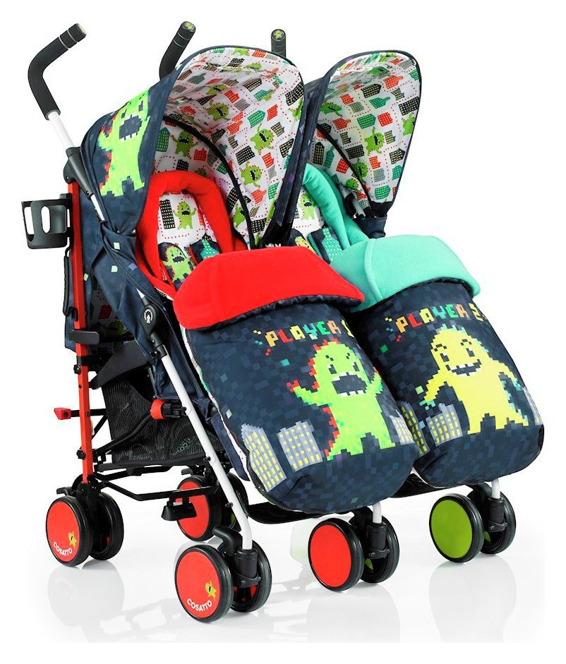 Cosatto supa clearance dupa twin stroller