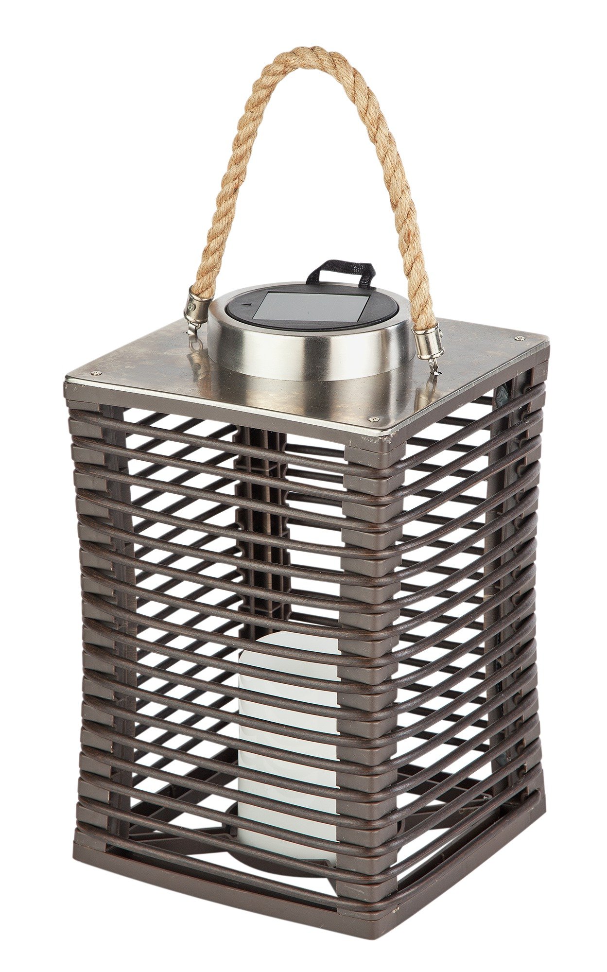 Argos Home Solar Rattan Lantern