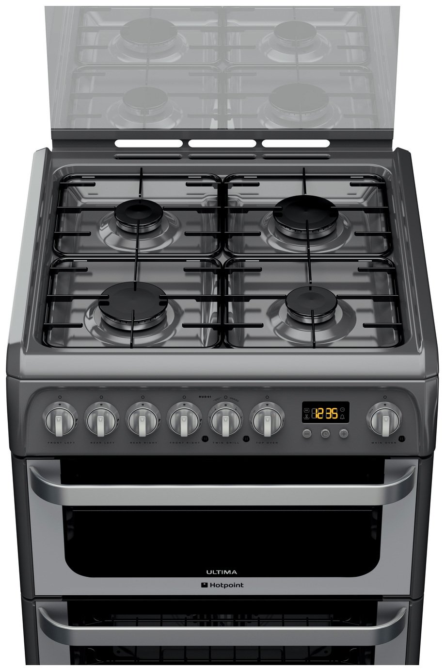 Hotpoint HUD61G 60cm Double Oven Dual Fuel Cooker Review