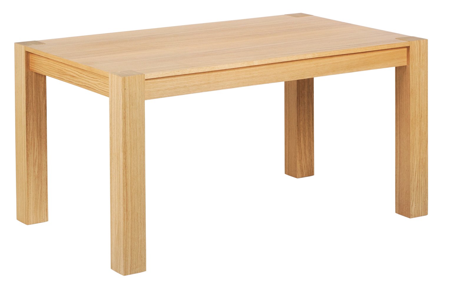 Argos Home Alston Oak Veneer 4 - 6 Seater Table