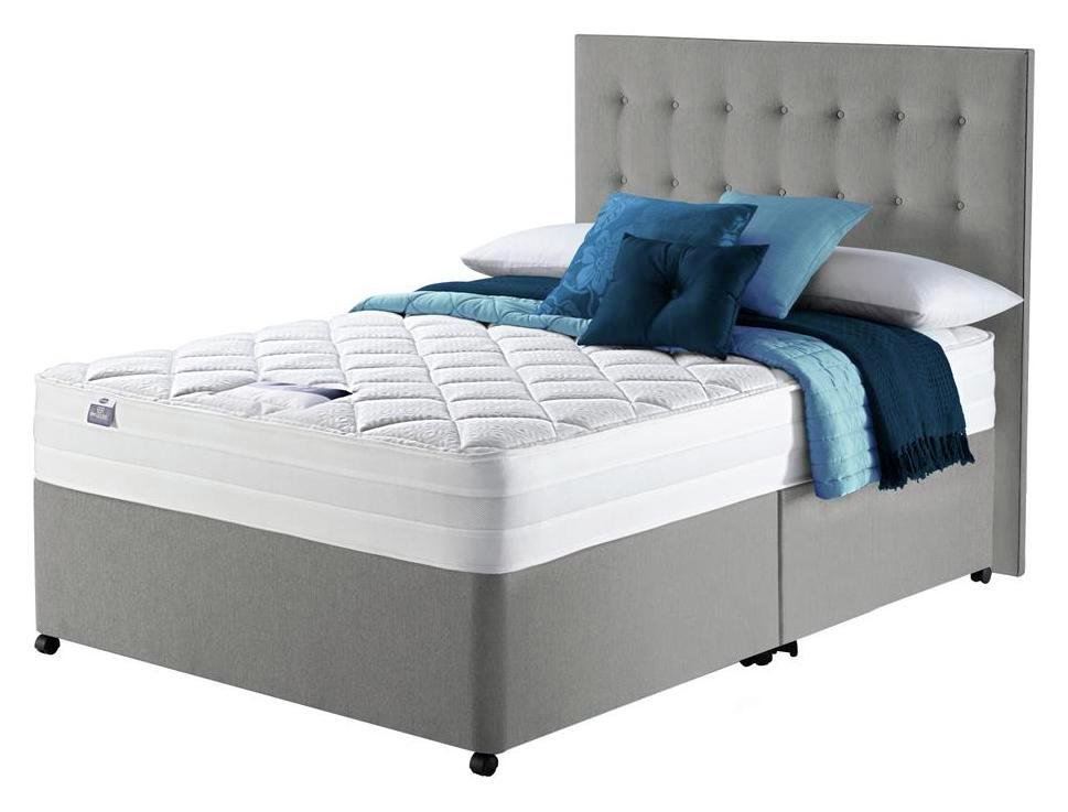 Silentnight Knightly 2000 Memory Superking Divan Bed