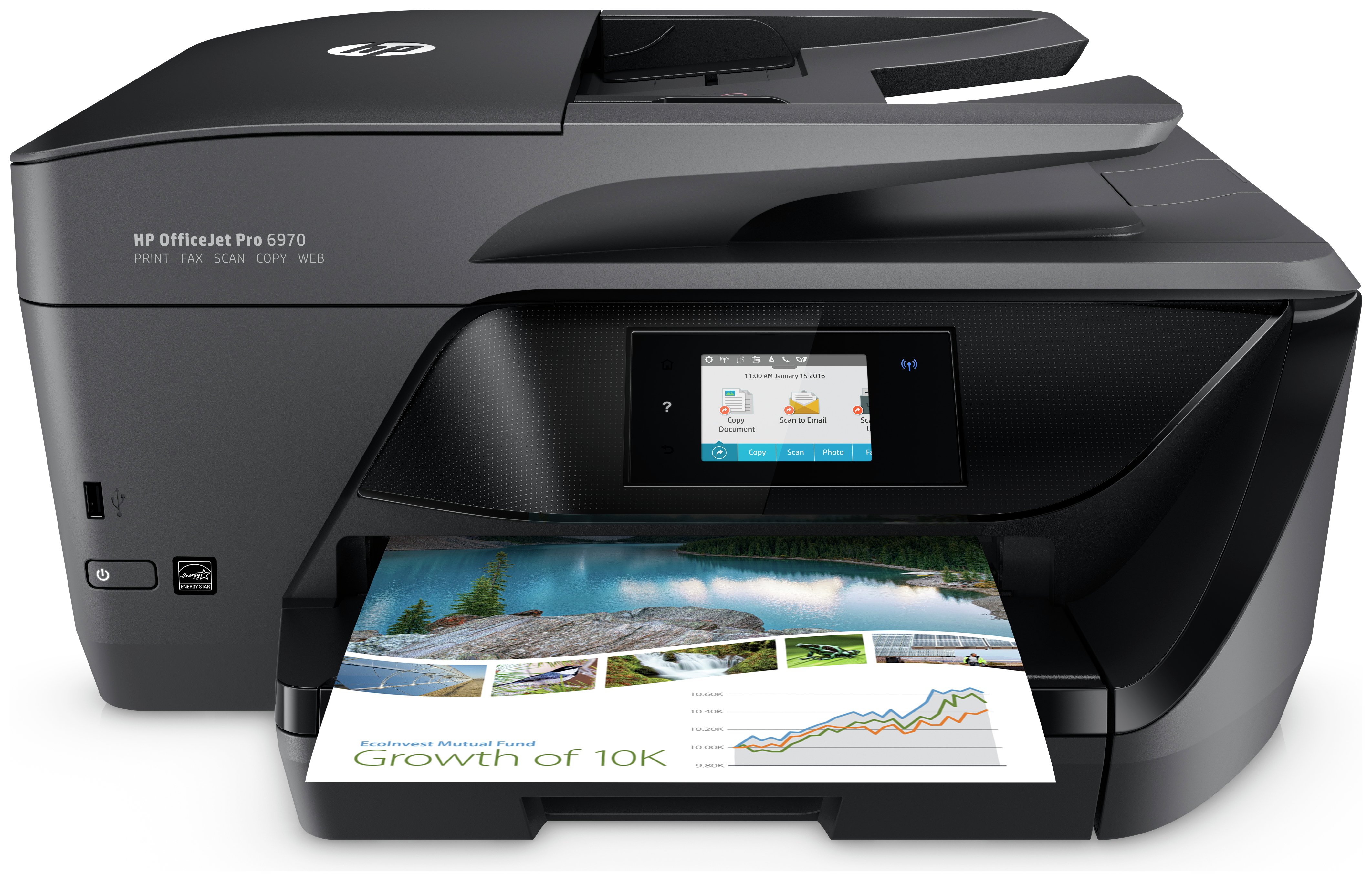 HP OfficeJet 6970 All-in-One Printer,Fax & Instant Ink Trial