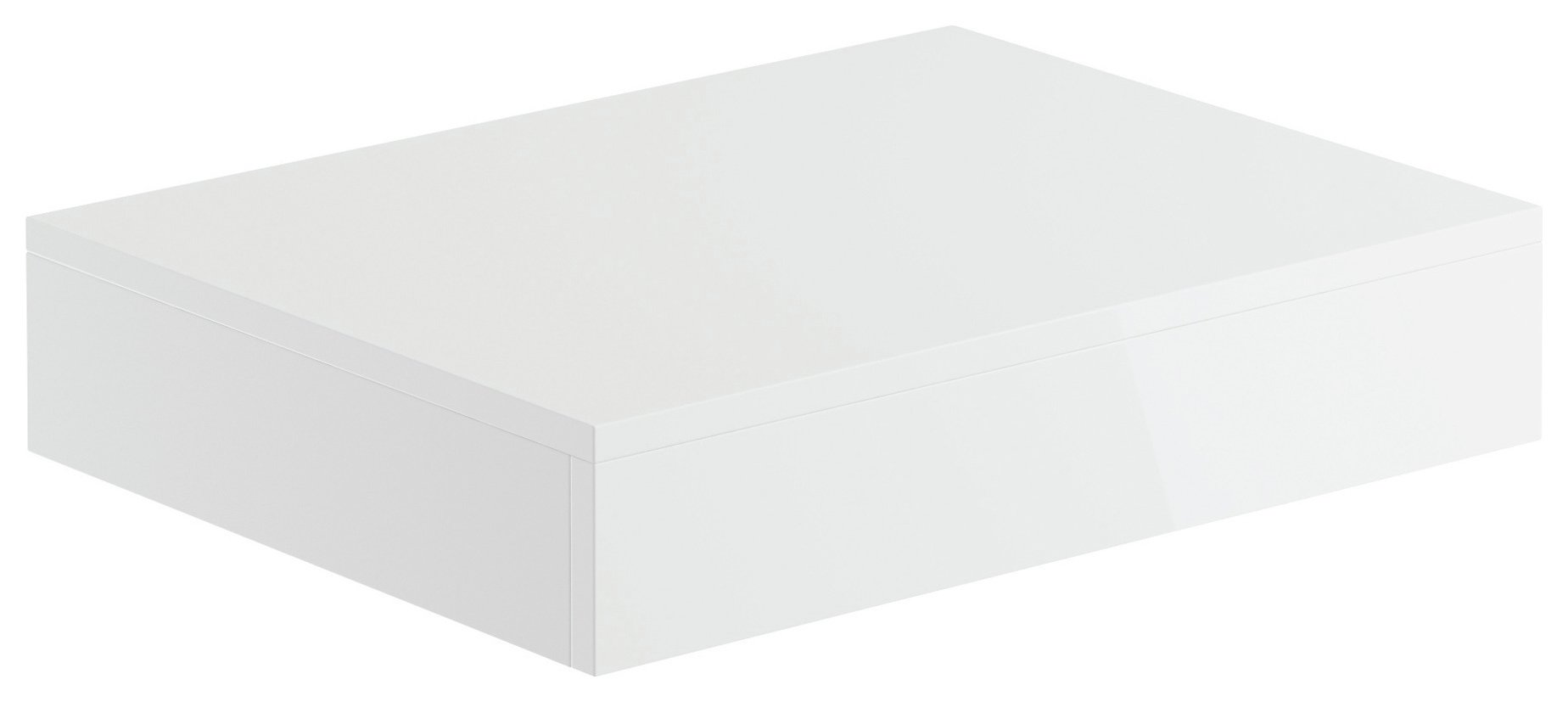 Lavari Vessel Vanity Shelf - White Gloss