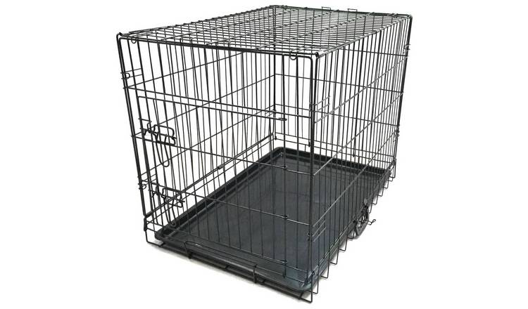 Buy King Pets Single Door Dog Crate Medium Dog crates and cages Argos