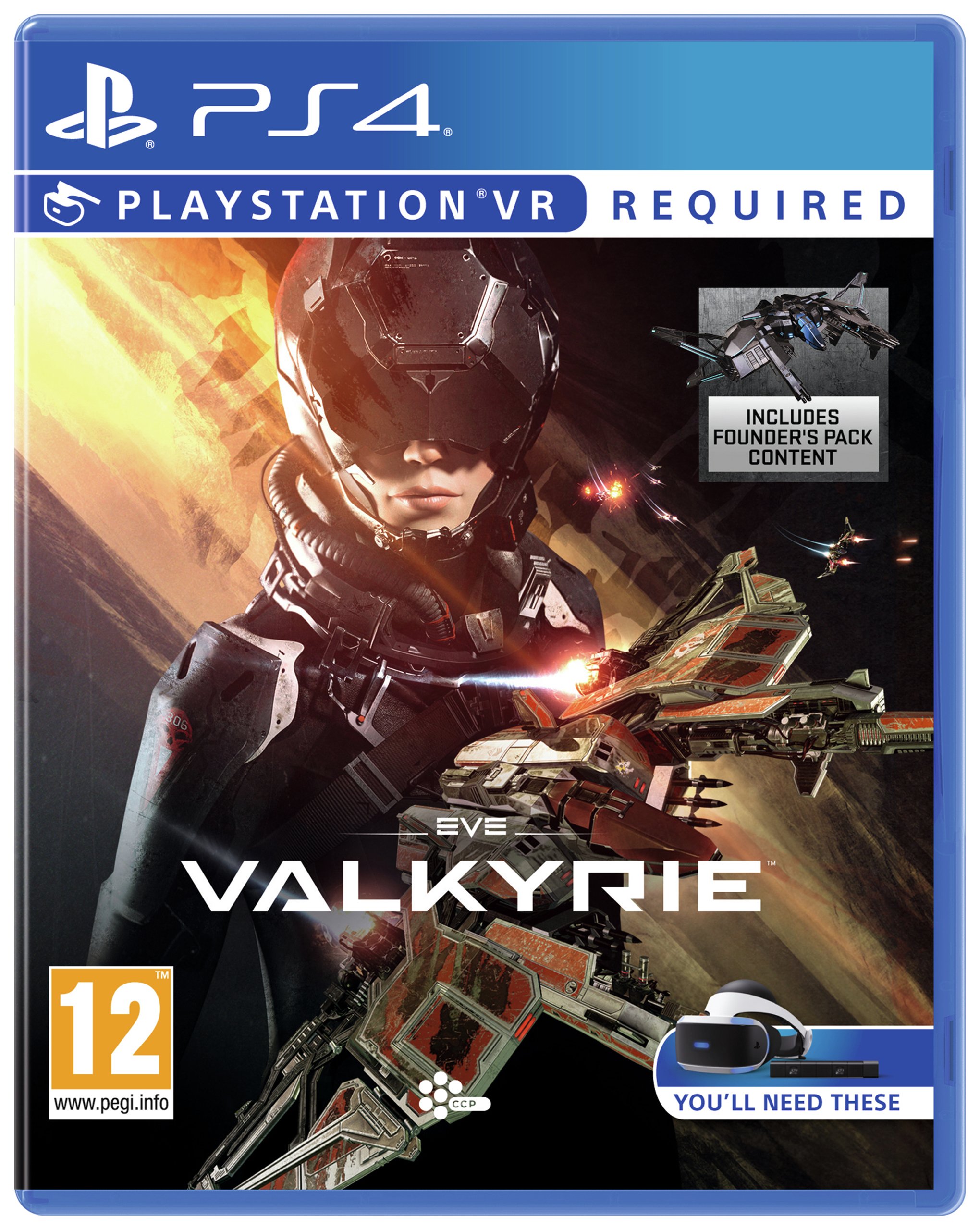 Eve Valkyrie PS4 VR Game.
