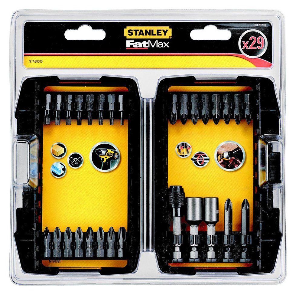 Stanley Fatmax 29 Piece Impact Screwdriver Bit Set